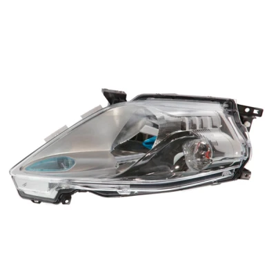 Abbildung von VALEO ORIGINAL PART 045165 Scheinwerfer rechts H4, W5W, PY21W Halogen orange mit Abblendlicht, Fernlicht für Rechtsverkehr Stellmotor LWR