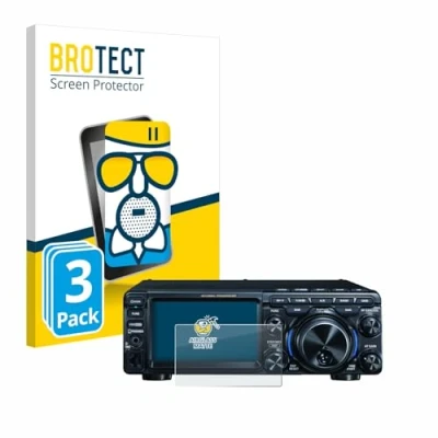 Abbildung von BROTECT Entspiegelungs Schutzglas für Yaesu FT 710 (3 Stück) Schutz Folie Glas Matt [Extrem Kratzfest 9H, Anti Reflex, Fingerprint]
