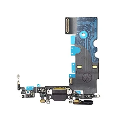Abbildung von DHLK® Ladebuchse Dock Connector kompatibel mit iPhone 8 ConnectorFlex, Schwarz (A1863, A1905, A1906)