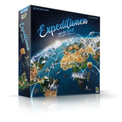 Abbildung von Kobold Spieleverlag Spiel Expeditionen um die Welt