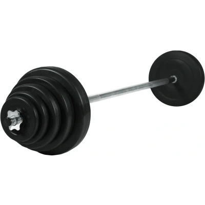 Abbildung von Christopeit Sport Hantel Set &quot;Langhantel Gewichtsset 42 kg&quot;, (Set, mit Langhantelstange)