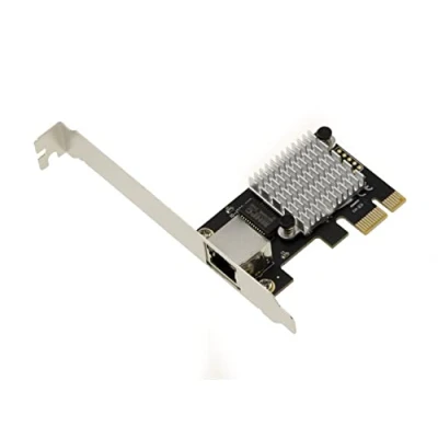 Abbildung von KALEA INFORMATIQUE PCIe 3.1 1x auf 2.5 Gigabit Ethernet 10 100 1000 1G 2.5G RJ45 Steckverbinder Chipsatz Intel I225 V High Low Profile.