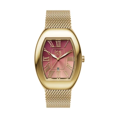 Abbildung von Ice Watch Boliday DOME Uhr, Damen, Größe: One Size, Mottled light red