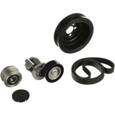 Abbildung von GATES K046PK1070 Keilrippenriemensatz mit Kurbelwellenriemenscheibe, Freilaufriemenscheibe ThermalPro VOLKSWAGEN: Sharan II, Polo V Schrägheck
