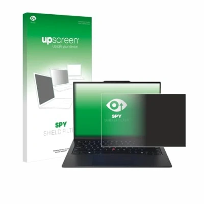 Abbildung von upscreen Blickschutzfilter für Lenovo ThinkPad X1 Carbon Gen 12 14&quot; Privacy Filter Blickschutzfolie Sichtschutz Folie [Blaulichtfilter,