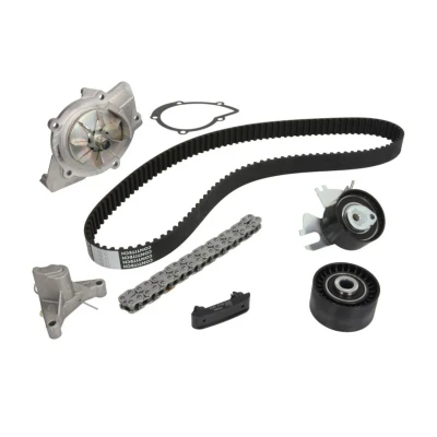 Abbildung von HEPU PK08010XT Wasserpumpe + Zahnriemensatz XT Professional 116 FORD: MONDEO 4 Turnier, Focus 2 Schrägheck, Kombi, PEUGEOT: 307 Schrägheck