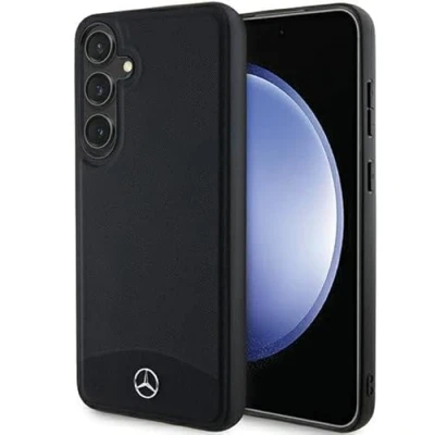 Abbildung von CG Mobile Mercedes MEHMS24M23RBARK Hülle Für S24+ S926 Schwarz hardcase Leather Textured &amp; Plain