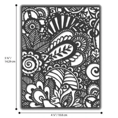 Abbildung von Sizzix Thinlits Die Doodle Art von Tim Holtz