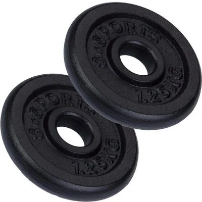 Abbildung von ScSPORTS® Hantelscheiben Set Ø 30mm Gusseisen Gewichtsscheiben Gewichte Fitness