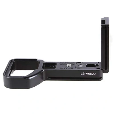 Abbildung von Vertikal Quick Release L Bracket Platte Winkel für Sony A6600 Kamera Arca Swiss
