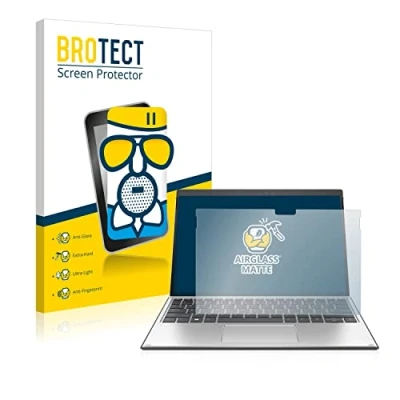 Abbildung von BROTECT Entspiegelungs Schutzglas für HP Elite x2 G8 Schutz Folie Panzerfolie Glas Matt [Extrem Kratzfest 9H, Anti Reflex, Fingerprint]