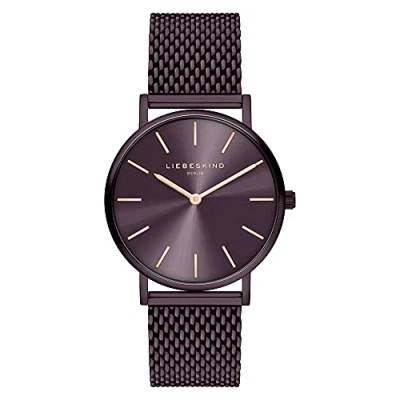 Abbildung von Liebeskind Berlin Armbanduhr LT 0299 MQ IP Purple Leaf