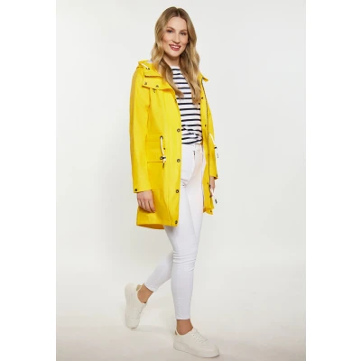 Abbildung von SCHMUDDELWEDDA Damen Regenmantel XL / Gelb 100% Polyester