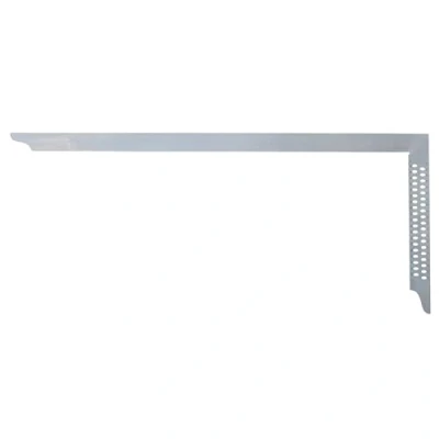Abbildung von hedue® Zimmermannswinkel ZN / Z271 Nahtloser Zimmererwinkel aus Edelstahl, Zimmermann Winkel mit Anreißlöcher, 700 mm