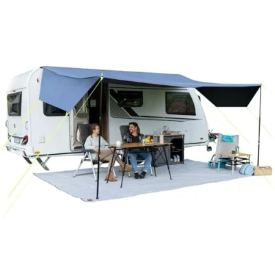 Abbildung von Sonnensegel Vordach Freeway 3 m UV Schutz für Wohnwagen. Camper. Bus