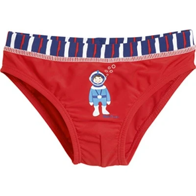 Abbildung von Playshoes Jungen UV Schutz Badehose Taucher 461124, 8 Rot, 86 92