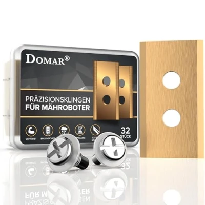 Abbildung von Domar Langlebige Mähroboter Messer passend für Mammotion Luba &amp; Yuka Rasenroboter