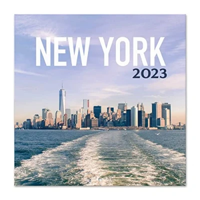 Abbildung von Grupo Erik Wandkalender 2022 2023, New York 16 Monate Wandkalender, Kalender zum Aufhängen von September bis Dezember offizielle Lizenz, FSC zertifiziert, CP23057