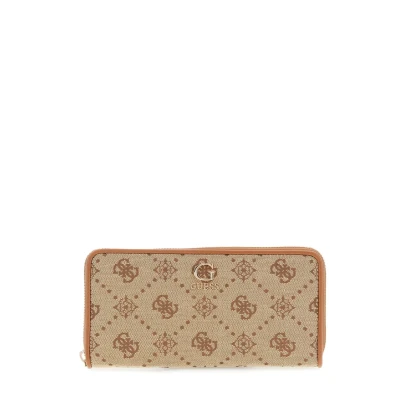 Abbildung von Guess Geldbörse, Damen, Größe: One Size, Beige