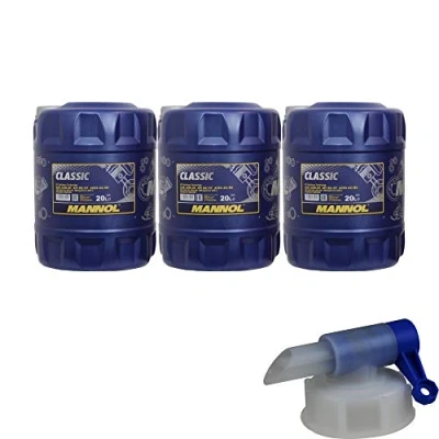 Abbildung von 60L MANNOL Classic 10W 40 API SN/SM/CF Öl Motoröl MN7501 20 inkl. Auslaufhahn
