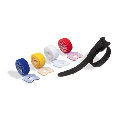 Abbildung von Durable Klett Kabelbinder mit Schlaufe Cavoline Grip Tie, 20 x 1 cm (L B), 5 Stück, farbig sortiert, 503600