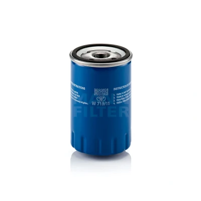 Abbildung von MANN FILTER W 719/11 Ölfilter M 20 X 1.5 Anschraubfilter PEUGEOT: J5 Pritsche/Fahrgestell, Kastenwagen, Bus, CITROËN: CX 1