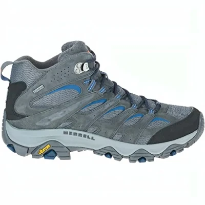 Abbildung von Merrell Herren Moab 3 Mid GTX Wanderstiefel, Mehrfarbig Granit Poseidon, 42 EU
