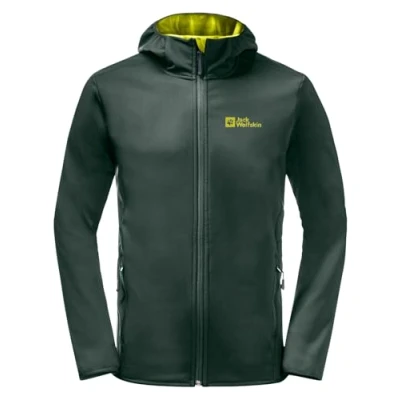 Abbildung von Jack Wolfskin Bornberg Softshelljacke Black olive firefly, Herren, Größe: XXL, firefly