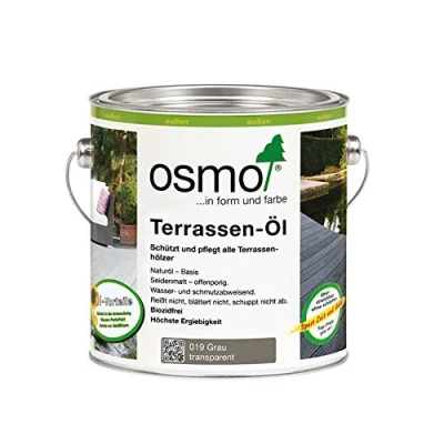 Abbildung von Osmo Terrassen Öl Grau 0,75 l 11500141