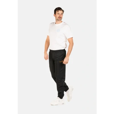 Abbildung von Sergio Tacchini Carson Jogginghose, Herren, Größe: Large, Black vibrant orange
