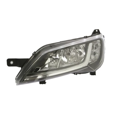Abbildung von TYC 20 14776 15 2 Scheinwerfer links H7/H7, W21/5W mit Tagfahrlicht für Rechtsverkehr Elektromotor FIAT: Ducato III Kastenwagen, Bus