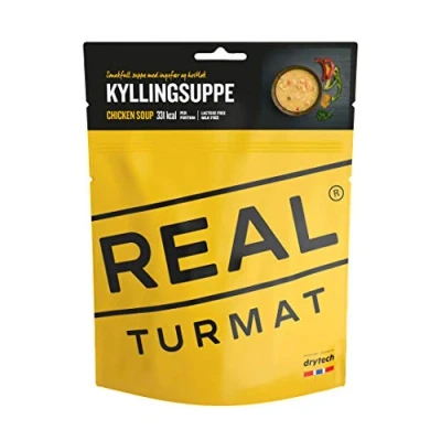 Abbildung von Drytech Kyllingsuppe, Real Taste Chicken Soup Trekking Mahlzeit, Outdoor Essen
