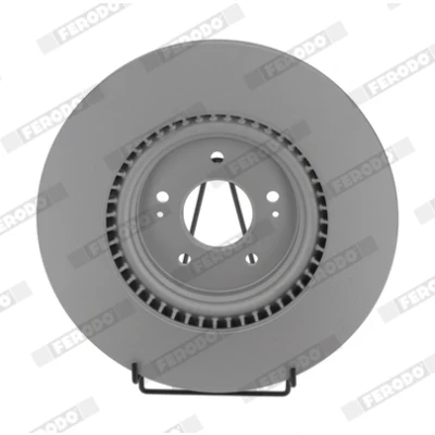 Abbildung von FERODO Bremsscheibe HYUNDAI: Santa Fé IV, Ioniq 5 345mm 30mm Belüftet beschichtet DDF3171C 1 51712L1700 Bremsscheiben, Scheibenbremsen