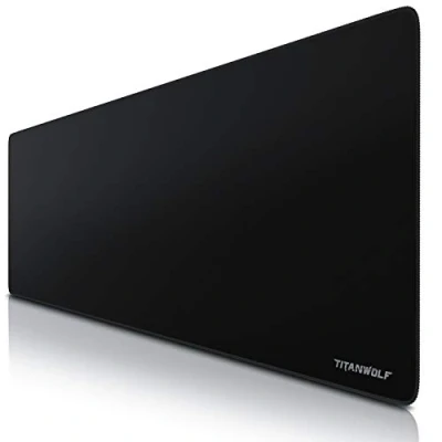 Abbildung von TITANWOLF Übergröße Mauspad Gaming 1200x400mm XXXL Mousepad groß Motiv Tischunterlage Large Size verbessert Präzision und Geschwindigkeit XXL z.B. für Logitech Maus Tastatur