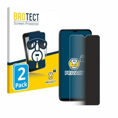 Abbildung von BROTECT (2 Stück Anti Spy Blickschutzfolie für Nokia G60 Privacy Screen Protector [Displayschutz Folie, Sichtschutz, Blaulichtfilter]
