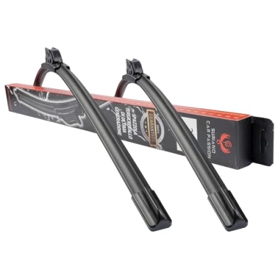 Abbildung von Scheibenwischer Vorne Kompatibel mit FIAT 500 seit 2007 ab und ABARTH 60 35 cm Neues Aero Flat Set