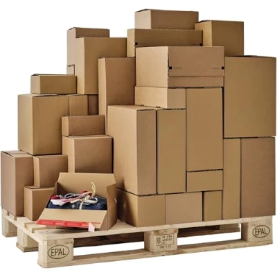 Abbildung von Papkasse, ColomPac® Eurobox series, HxBxD 140 x 145 195 mm, pakke a 20 stk.