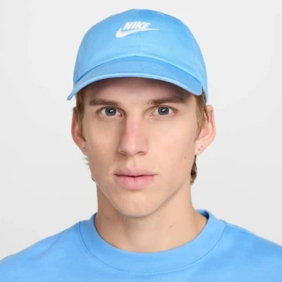 Abbildung von Nike Unisex U Nk Club Cap Cb FUT WSH L Kappe, University Blue/White, M/L
