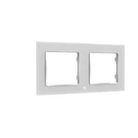 Abbildung von Shelly Home Accessories Wandrahmen, 2 Zoll (2 cm), WANDTASTER Rahmen Fach WEIß