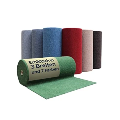 Abbildung von Primaflor Ideen in Textil Kunstrasen &quot;GREEN&quot;, rechteckig, Rasenteppich, blau, mit Noppen