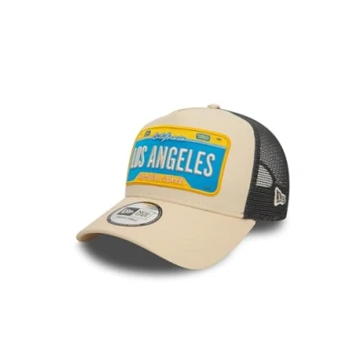 Abbildung von New Era Trucker Unisex Cap, Größe: One Size, Offwhite/black