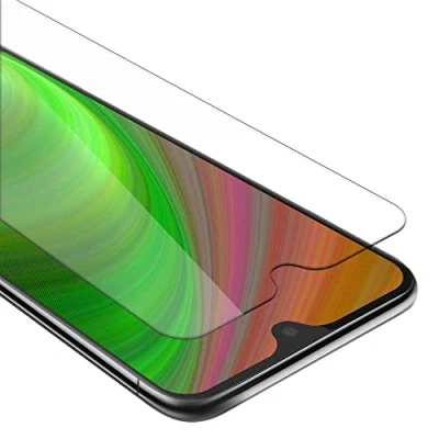 Abbildung von Cadorabo Panzer Schutz Glas für Motorola MOTO G7 / PLUS Schutzfolie in Ultra Klar Hüllen freundlich Gehärtetes (Tempered) Dipslayschutz Folie 9H Härte Anti Kratzer