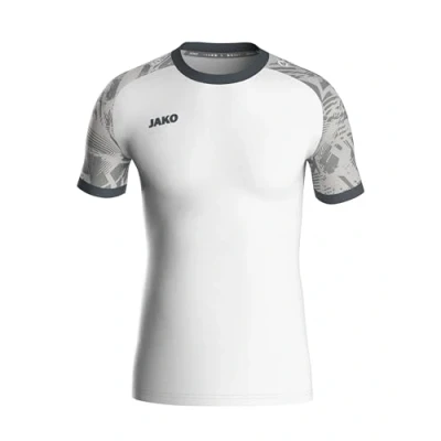 Abbildung von JAKO Iconic Sport Tshirt, Herren, Größe: 56, Weiß/soft grey/anthra light