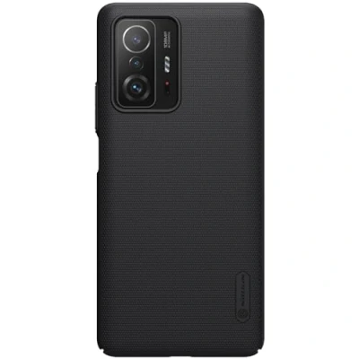 Abbildung von Xiaomi 11T Pro Hülle Kunststoff Nillkin Hard Case/Backcover Handyhülle Schwarz