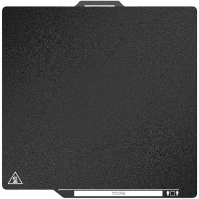 Abbildung von YOOPAI Doppelseitig Texturiert PEI Druckplatte 257x257mm, 3D Druckerbett für Bambu Lab A1, X1, X1C/P1P/P1S Drucker