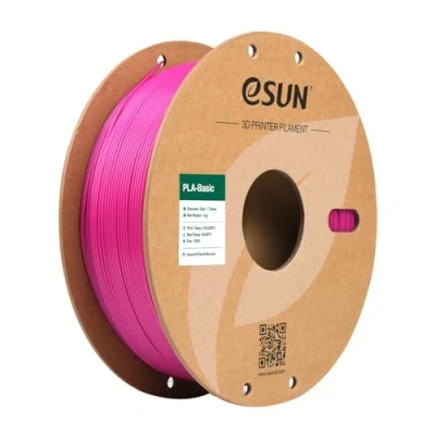 Abbildung von eSUN PLA Filament 1.75mm, Basic 3D Drucker Maßgenauigkeit +/ 0.03mm, 1KG Spule (2.2 LBS) Super Speedy für Drucker,Lila