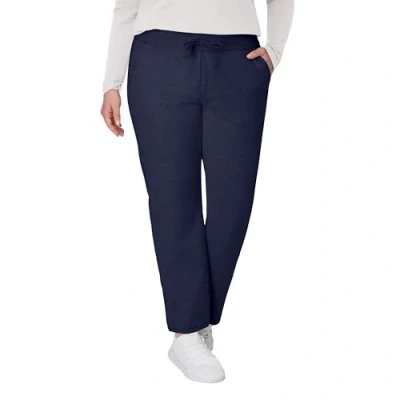 Abbildung von Hanes Damen French Terry Pocket Pant, Navy, X Groß