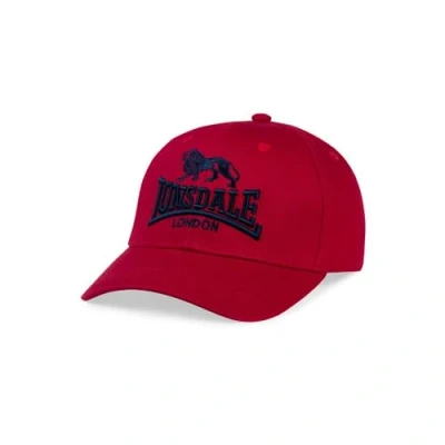 Abbildung von Lonsdale Salford Cap, Herren, Größe: One Size, dark red navy