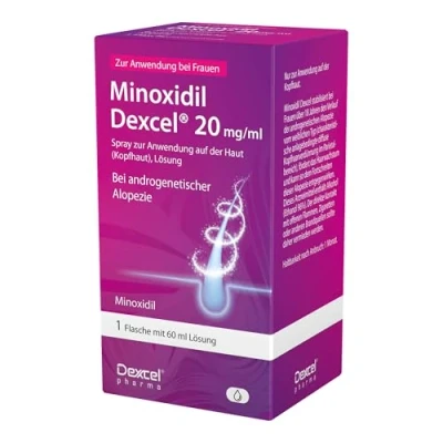 Abbildung von Minoxidil Dexcel 20 Mg/ml Spray Z.anw.a.d.kopfhaut 60 ml