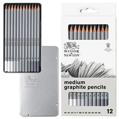 Abbildung von Graphite pencil medium 12pcs in tin box